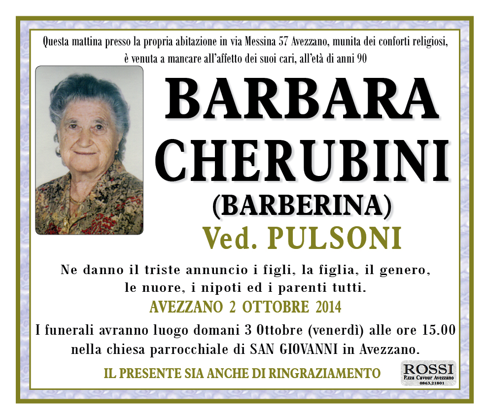 Barbara Cherubini