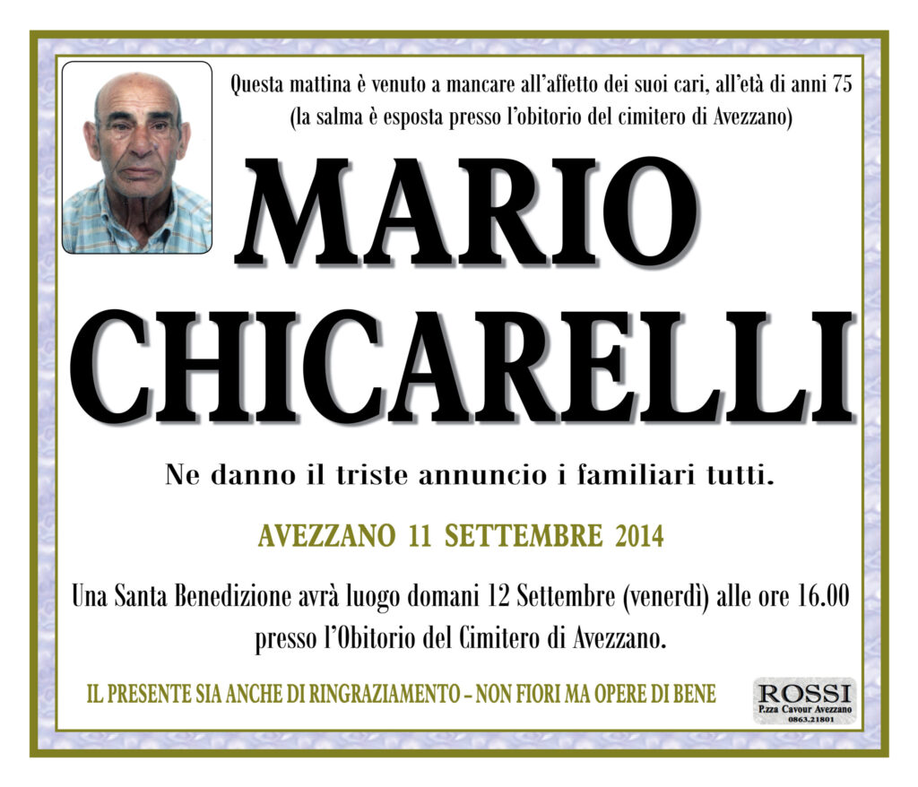 Mario Chicarelli