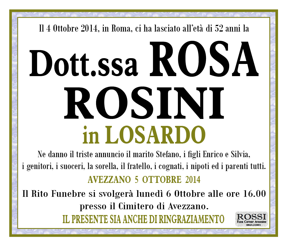 Rosa Rosini