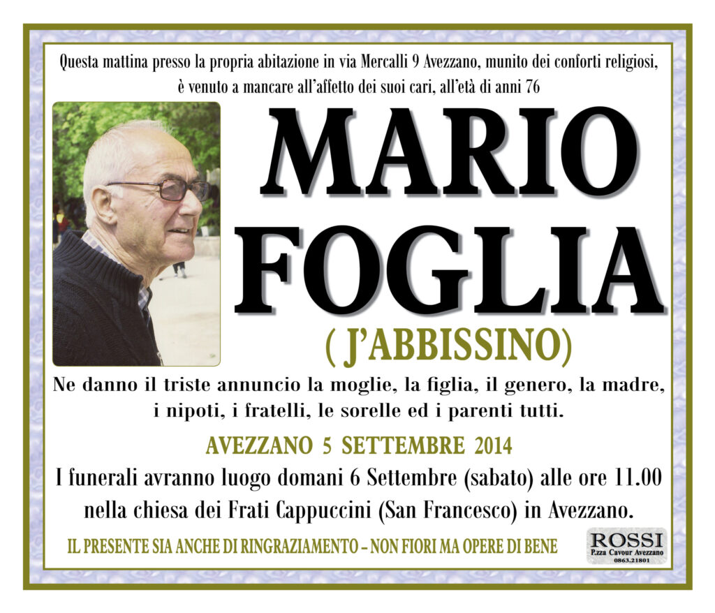 Mario Foglia