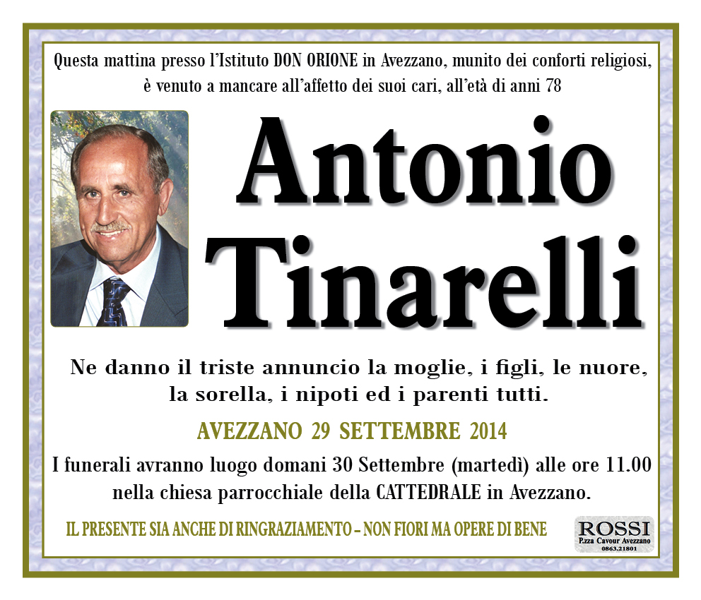 Antonio Tinarelli