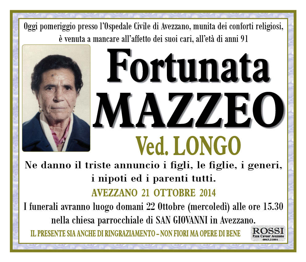 Fortunata Mazzeo