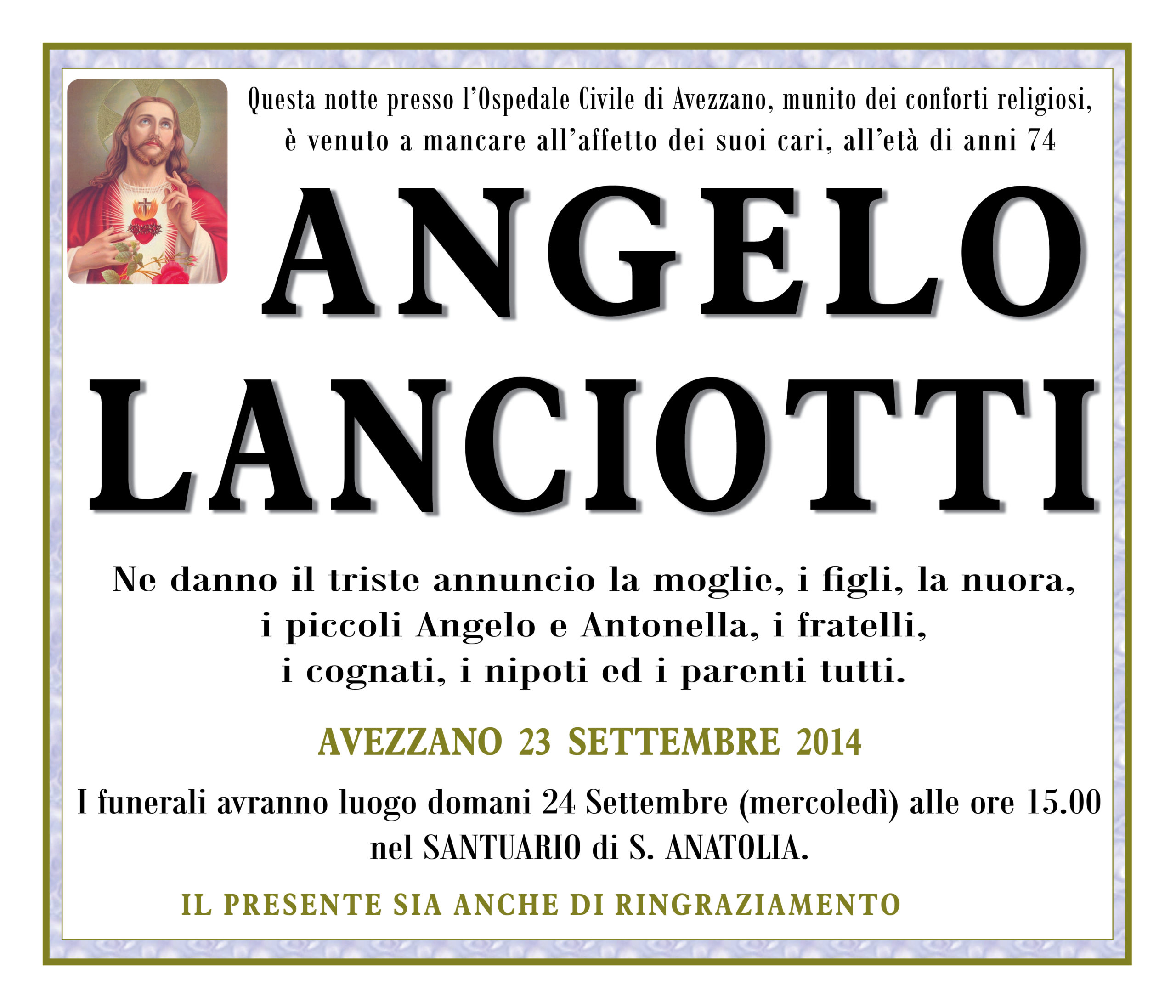 Angelo Lanciotti