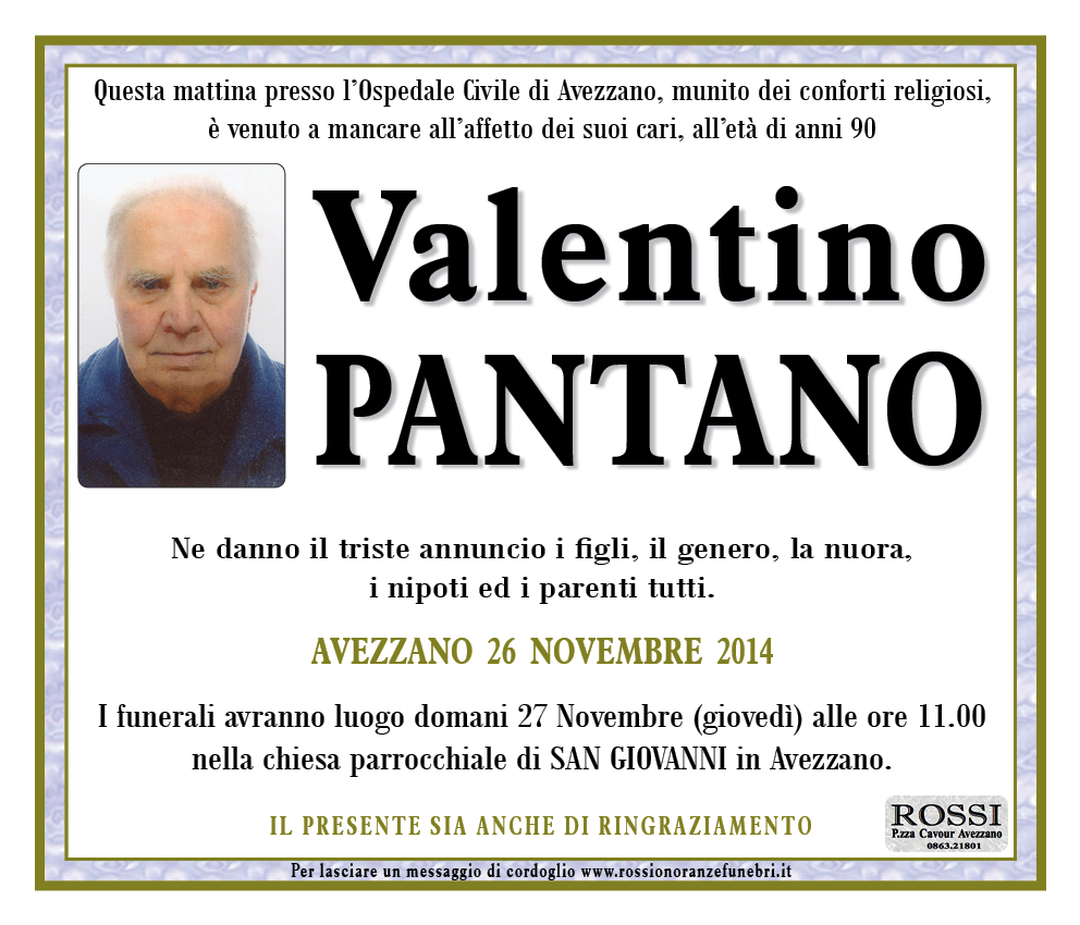 Valentino Pantano