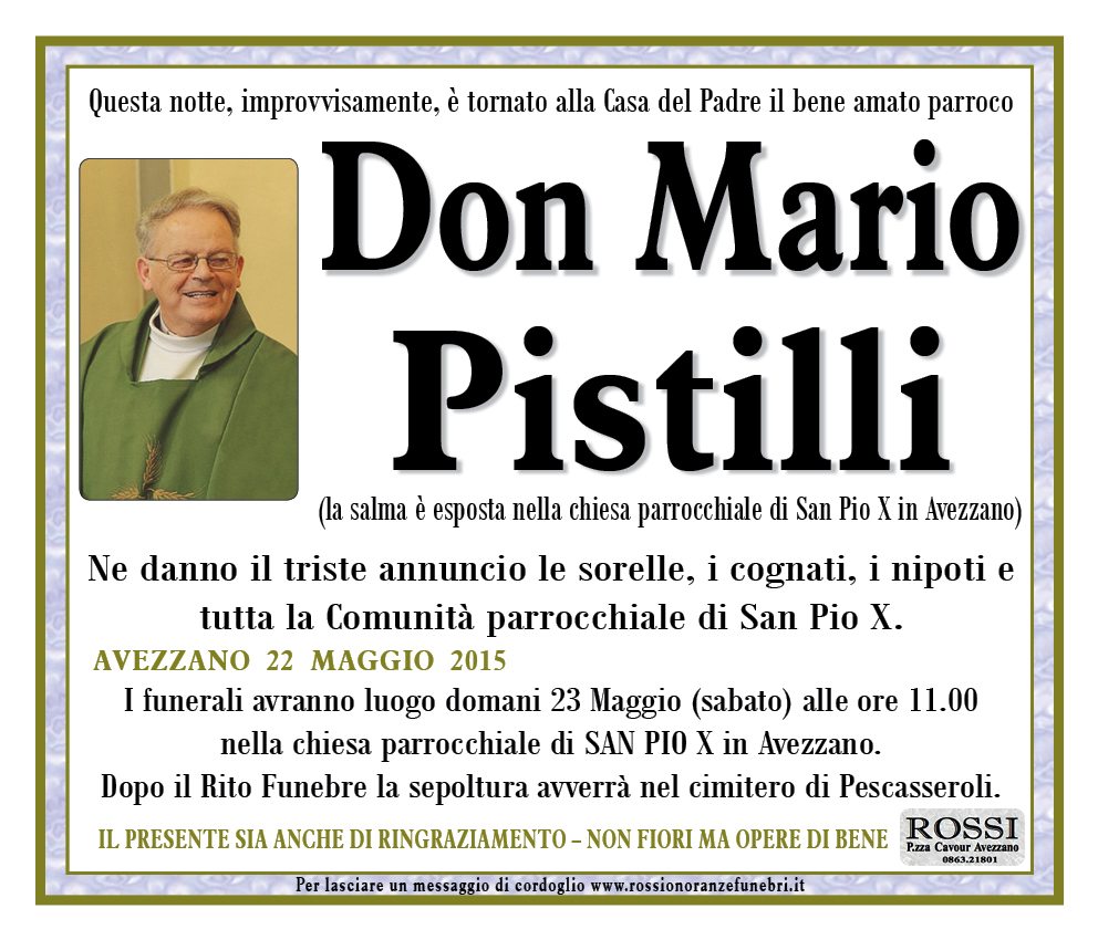 Don Mario Pistilli