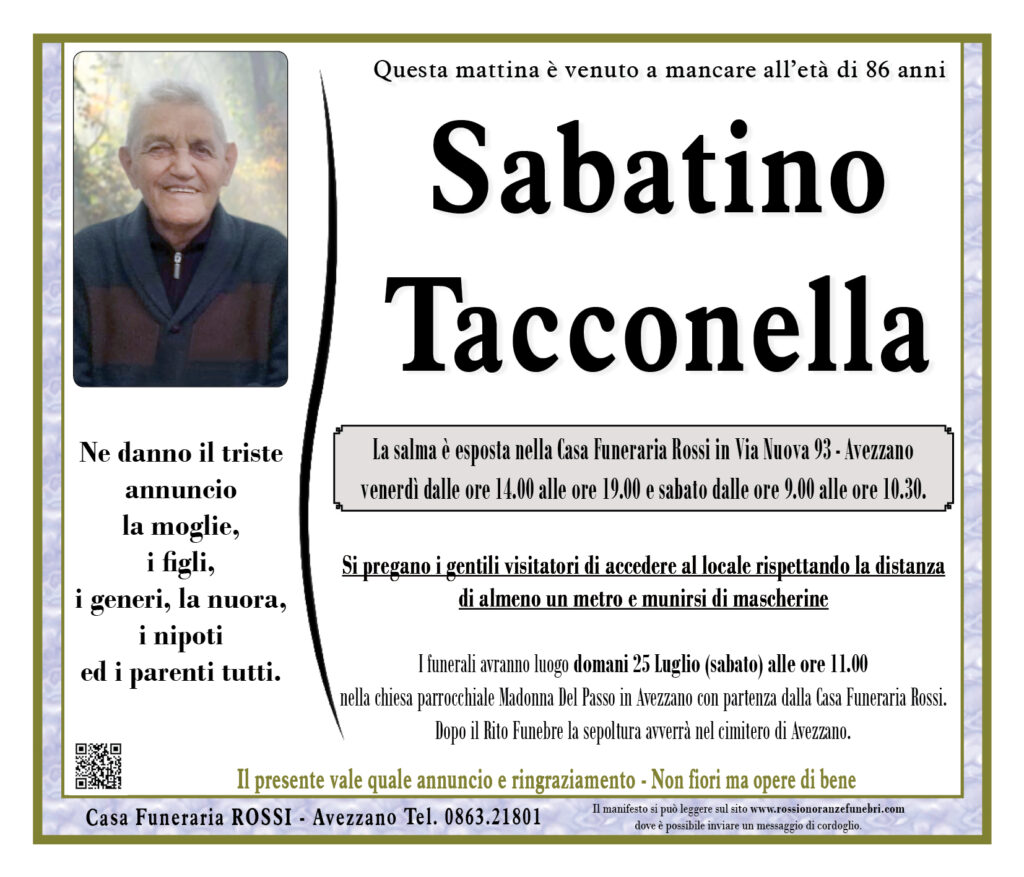 Sabatino Tacconella