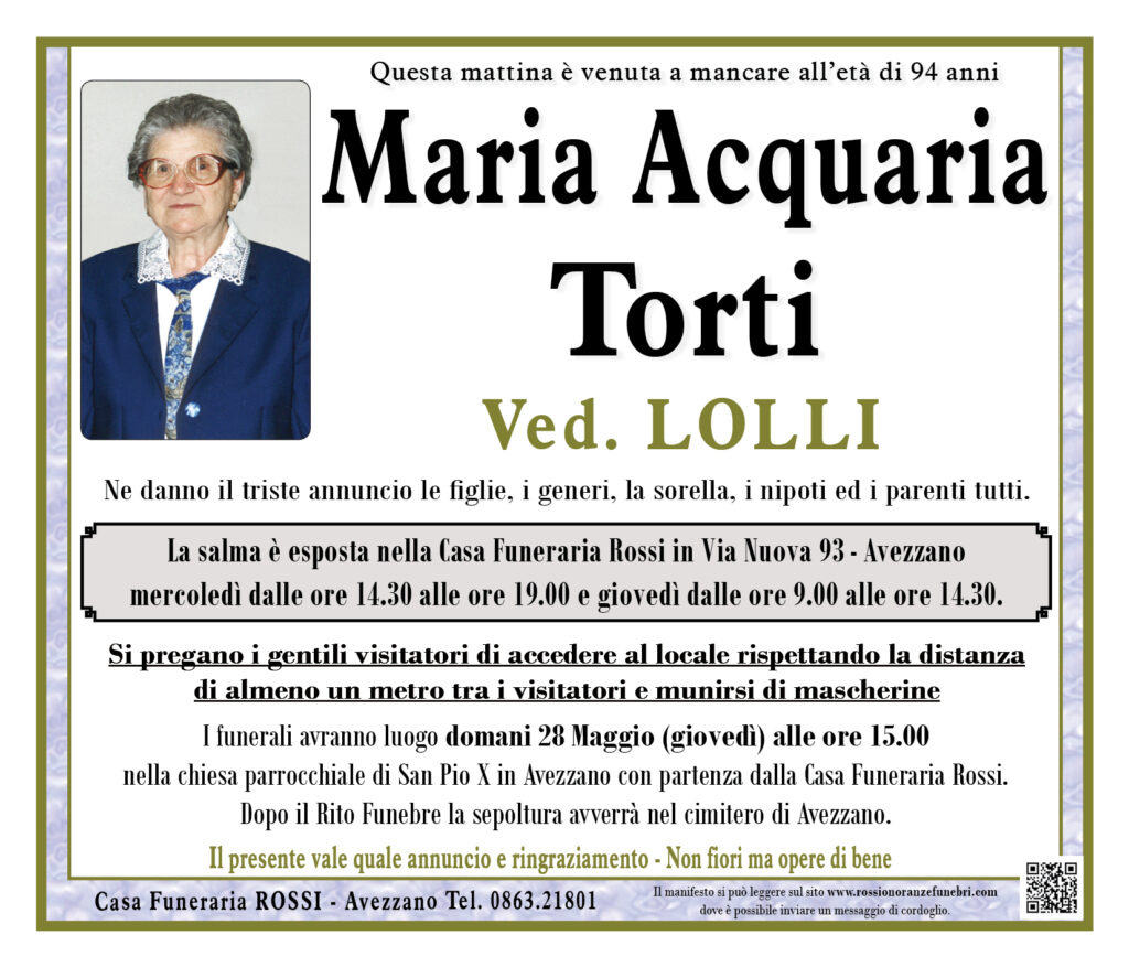 Maria Acquaria Torti