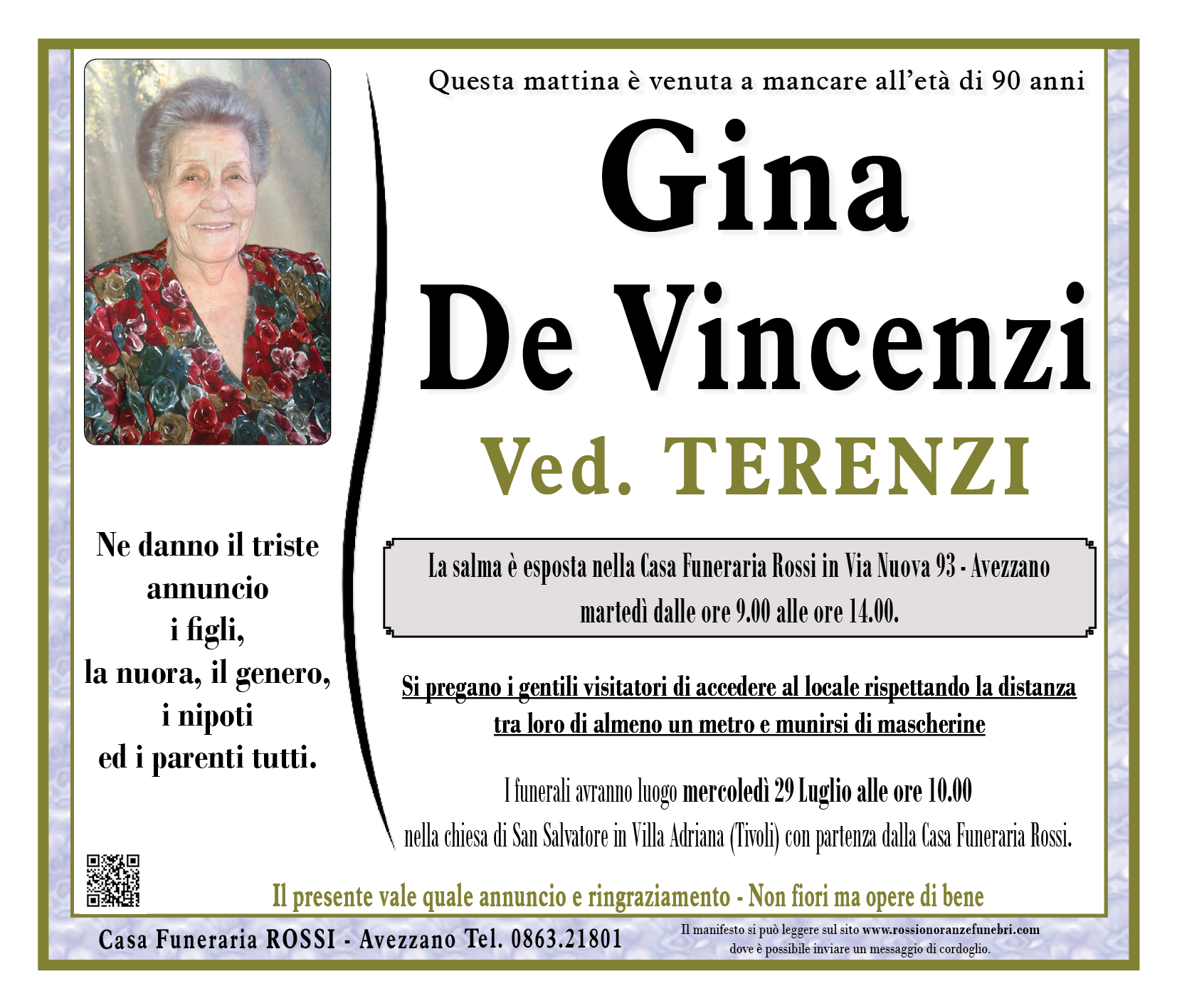 Gina De Vincenzi