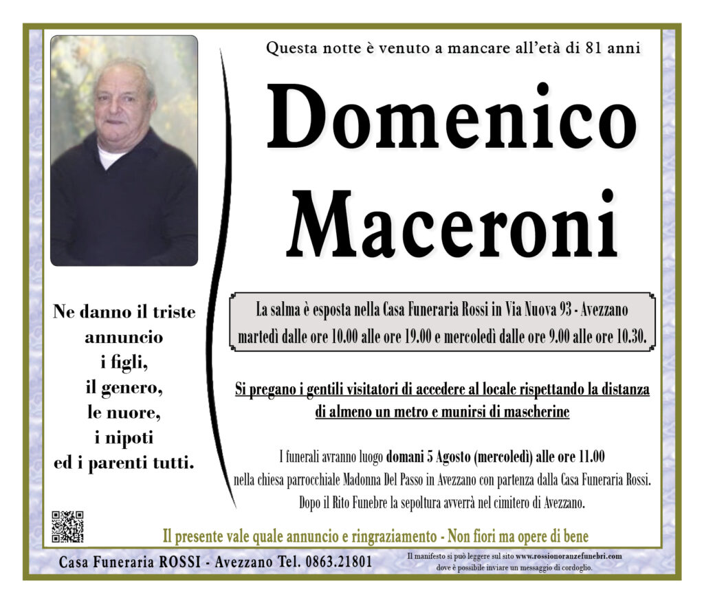 Domenico Maceroni