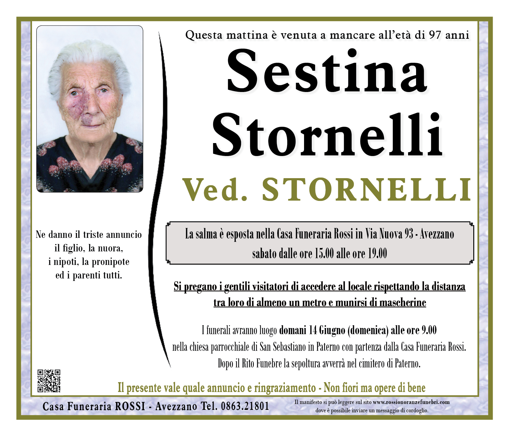 Sestina Stornelli