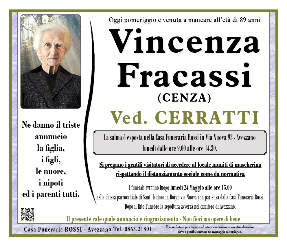 Vincenza Fracassi