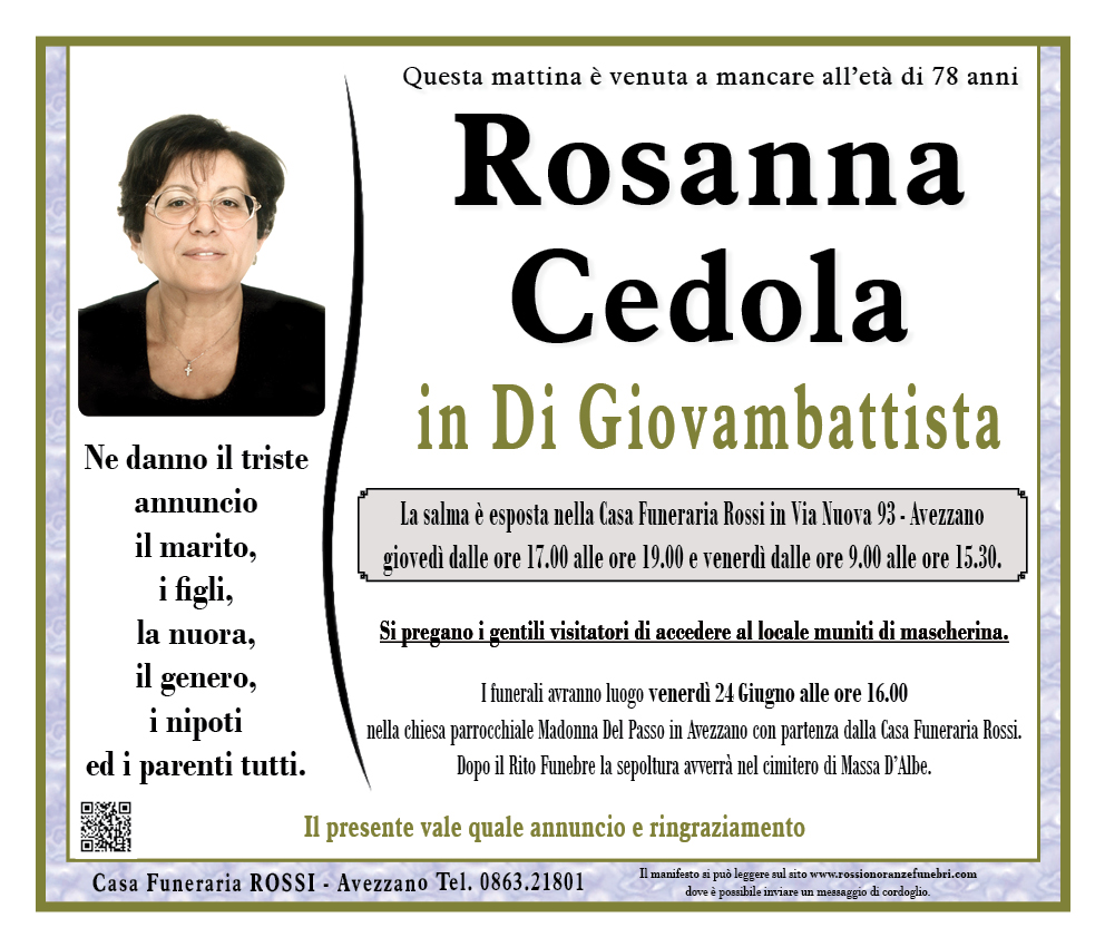 Rosanna Cedola