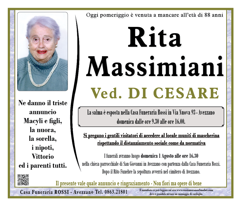 Rita Massimiani