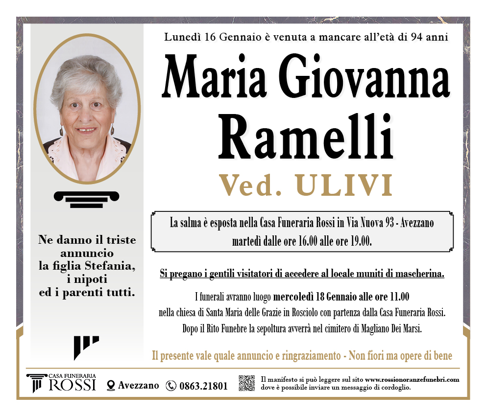 Maria Giovanna Ramelli