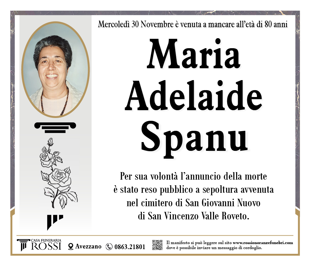 Maria Adelaide Spanu