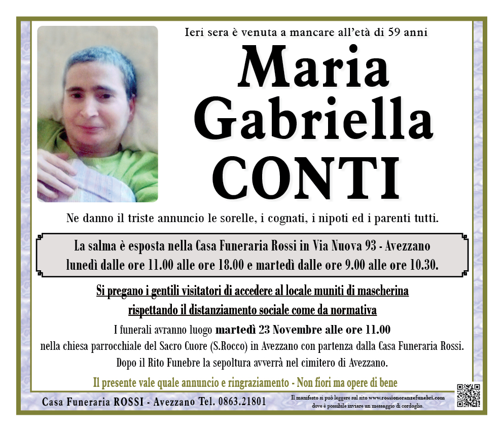 Maria Gabriella Conti
